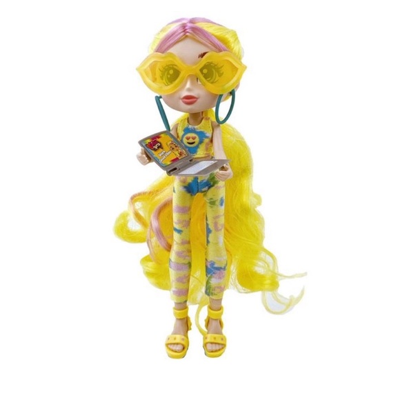 🆕 Vibe Girls 8 Inch Sophia Happy Vibe Doll & Accessories - Picture 2 of 9